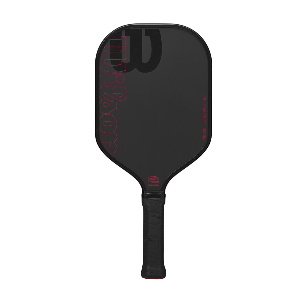 Wilson Blaze Tour 16 Pickleball Padel Racket, Extended pickleball racket for advanced players, Carbon fibre, For men and women