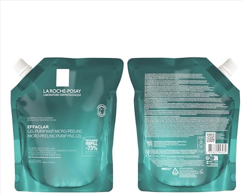 GEL MICRO-ESFOLIANTE PURIFICANTE EFFACLAR ECO-REFILL 400ML LA ROCHE-POSAY