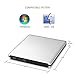 Keta External CD Drive Burner Portable CD Player CD ROM DVD-RW Rewriter with Sturdy Aluminum Housing USB 3.0 SATA Optical Drive for Mac Air Pro Windows 10 / Win7 / Win 8 Desktop Laptop