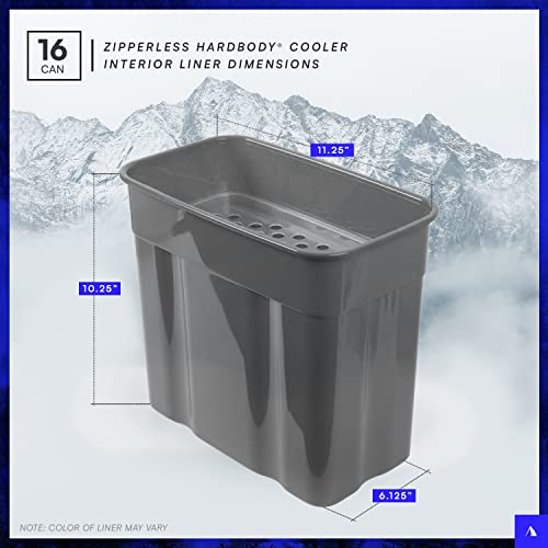 Arctic Zone Titan Deep Freeze Cooler 9 Can Zipperless Hardbody Cooler