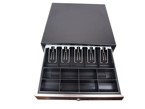 ANGEL POS 18" Cash Drawers 18-Inch POS Cash Drawer with Stainless Steel Front Cash Register