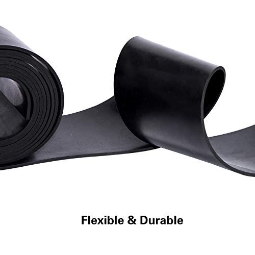 Neoprene Rubber Sheet Roll 1/16 (.062) Inch Thick x 12 Inch Wide x 10 Feet for DIY Gaskets, Pads, Seals, Crafts, Flooring,Cushioning of Anti-vibration, Anti-slip