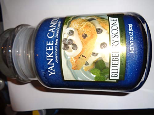 Yankee Candle Blueberry Scone Large Jar Candle, Food & Spice Scent