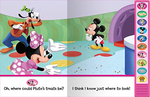 Disney Minnie Mouse - I'm Ready to Read with Minnie Interactive Read-Along Sound Book - Great for Early Readers - PI Kids