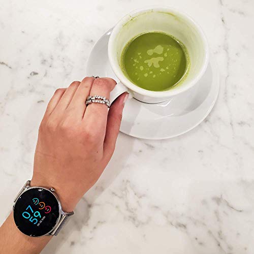 iTouch Wearables Sport Round Smartwatch with Waterproof Technology