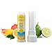 SUNRISE Portable Aromatherapy Nasal Inhaler - Uplifting, Energizing Blend of Grapefruit, Lemon & Bergamot Essential Oils - Personal Mini Travel Diffuser