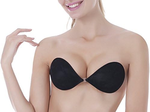 Women's Strapless Bra Self Adhesive Silicone Invisible Push-up Bra Reusable Backless Sticky Bras