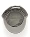 NYFASHION101 Fashionable Solid Color Unisex Adjustable Strap Cadet Cap, Gray