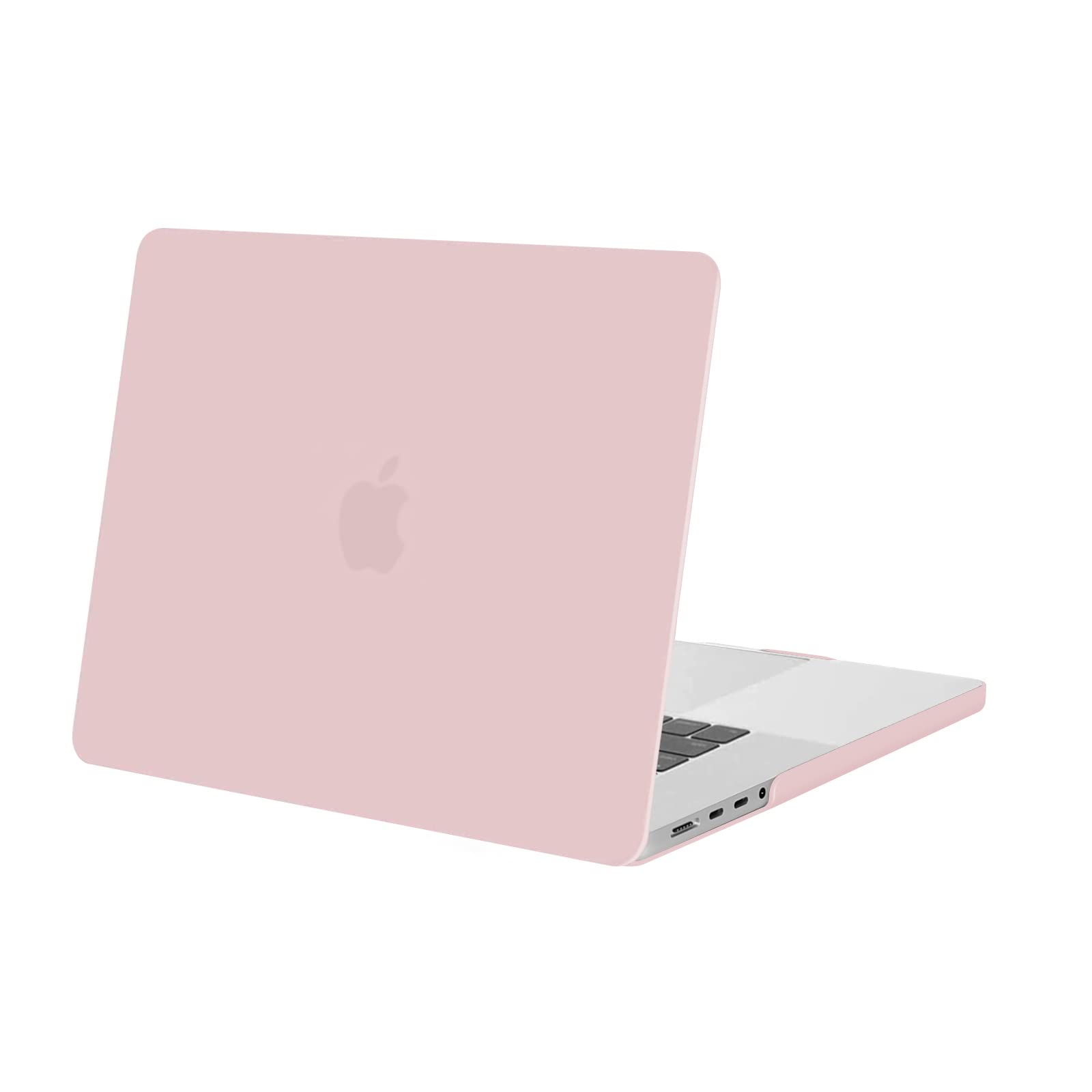 MOSISO Compatible with MacBook Pro 16 inch Case 2026 2025-2021 M5 M4 M3 M2 M1 A3429 A3428 A3403 A3186 A2991 A2780 A2485 Pro Max Retina Touch ID, Protective Plastic Hard Case Shell Cover, Rose Quartz
