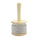 ammoon Wooden Cabasa Percussion Band Student Children Kid Instrument Pop Hand Shaker