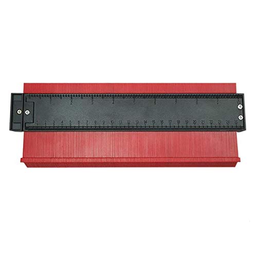 Meka-supplies - Plastic Profile Copy Gauge Irregular Shaper Contour Gauge Duplicator Wood Marking Tool Tiling Laminate Tiles Measuring Tools