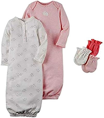 Carters Baby Sleepbag and Mitten Layette Gift Set