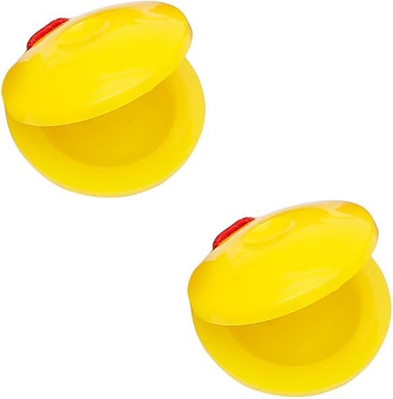 millet16zjh Toy，2Pcs 2inch Finger Percussion Musical Instrument
