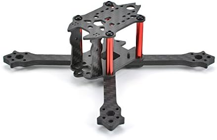 NOVMOTOR 130mm Mini Carbon Fiber Quadcopter Frame Kit Micro FPV Racing Drone Frame Kit