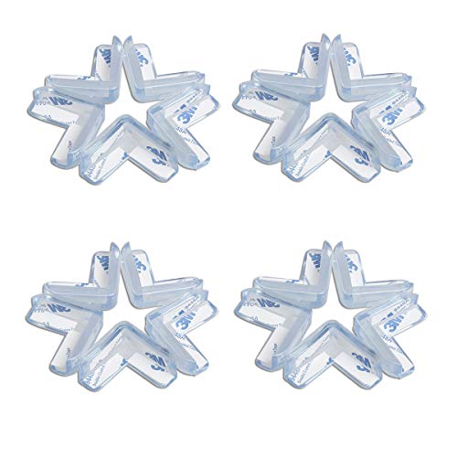 20pcs Safety Desk Table Edge Cushion Cover Protector Corner Guard for Baby Kids