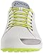 ECCO Men's Biom Hybrid Hydromax Golf Shoe, White/Lime Punch, 10 UK