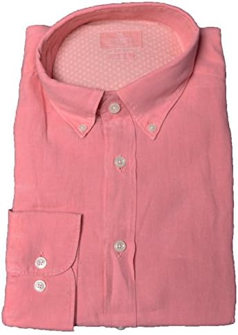 Hackett HM304763 Garment Dyed Linen Shirt