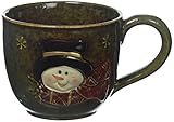Snowman Ceramic 30-Ounce Soup Mug