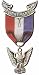 CAKEUSA Eagle Scout Court of Honor Emblem Half Birthday Cake Topper Edible Image 1/4 Sheet Frosting