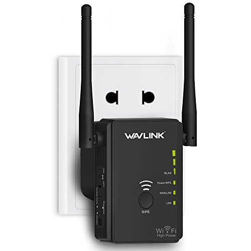 WAVLINK WiFi Range Extender/High Speed Signal Booster/WiFi Coverage up to 300 Mbps Works Any Router (578HR2)