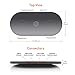 LXORY Dual Wireless Charging Pad - Double Qi Fast Charger for Two Phones (9W/Pad) - AirPods Wireless Charger Compatible with iPhone X/8, S10/S9 + All Qi Ready Phones - Charging Mat 18W Adapter Incl.