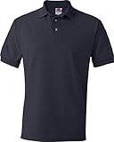 Hanes 055X Mens Comfortblend Pique Polo
