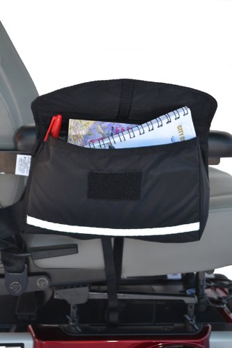 Mobility Saddlebag for Wheelchairs, Power Chairs & Scooters 10" x 8" x 2"