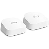 Amazon eero 7 dual-band mesh Wi-Fi 7 router (newest model) - Supports internet plans up to 2.5 Gbps, Coverage up to 4,000 sq.