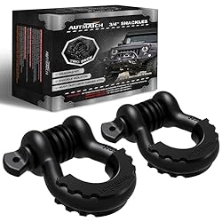 AUTMATCH D Ring Shackle 3/4" Shackles