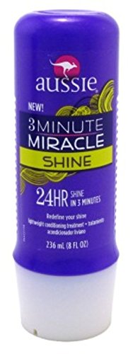 Aussie 3 Minute Miracle Shine Treatment 8oz (3 Pack)