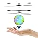 RC Flying Ball Crystal Flashing LED Light Flying ball Earth RC Toy RC infrared Induction Helicopter for Kids, Teenagers Colorful Flyings for Kid's Toy