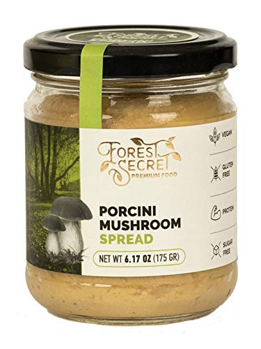 Forest Secret Vegan Spreads and Dips, Porcini Mushrooms, Gluten and Sugar Free, Net 6.17 oz (Pack of 3) - Thumbnail 6