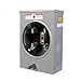 Siemens SUAT111-0PQG Meter Socket with 4 Jaw, Ringless Cover, Horn Bypass, Overhead and Underground Feed, 135-Amp