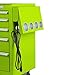 Viper Tool Storage V1SLG Power Shelf for Salon Cart, Lime