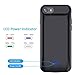 Vproof 5000mAh iPhone 7/iPhone 8 Battery Case, Rechargeable Charging Case Extended Portable Charger Case for Apple iPhone 7/8 (4.7 Inch)