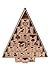 Clever Creations Christmas Tree 24 Day Advent Calendar Countdown to Christmas| Premium Holiday Décor | Sturdy Cardboard with Printed Details | 24 Drawers | 14