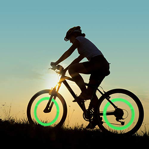 image for uiphgjwexzv LED Bike Wheel Light, Waterproof Bicycle Wheel Tire Value 