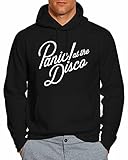 Panic At The Disco Logo Hoodie Pullover Unisex Sweatshirt - Black - Medium FW