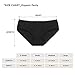 Hesta Women's Organic Cotton Period Menstrual Sanitary Protective Panties Underwear / 3Pack