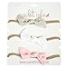 3 Baby Girl Hair Bows on Nylon Headbands | Fabric 