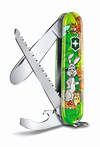 Victorinox My First Victorinox Swiss Army Knife, Medium, 9 Functions