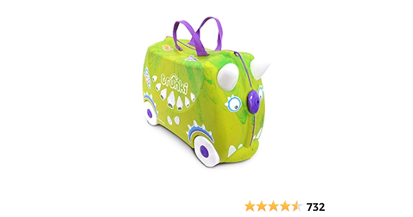 Hand Luggage: Trunkisaurus Rex (Green 