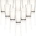 Circleware Windowpane Huge Set of 10 Tall Heavy Base Highball Glasses, 15.75 oz. Glassware Tumbler Drink Cups for Water, Juice, Beer Beverages