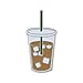 Forge Iced Coffee Enamel Diestruck Lapel Pin– 1 Pin
