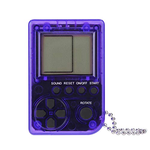 Gbell  Handheld Retro Video Game Console,Mini Tetris Game Console Students Pendant Recreational Machines Hand-Held Game Player Classic Gaming Device Toy for Kids Adult - Thumbnail 2
