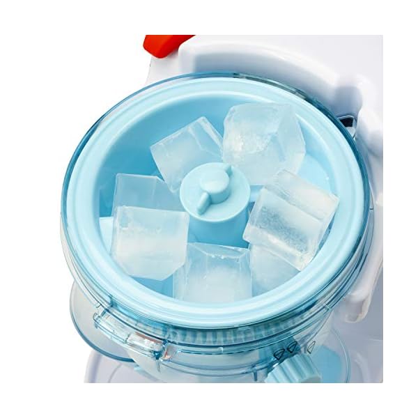 Sensio Home Snow Cone Maker Machine, Crushed Ice, Slushie Cocktail Maker- Kid Friendly Shaved Ice Machine with 2…