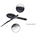 Wig Stand with Wig Brush Combo, 2 Pack Portable Collapsible Wig Dryer Holder for Wigs Display, Professional Wig Comb for Hair Finishing (Black)thumb 2