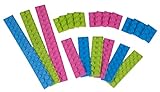 Silicone Straps and Connectors Creative Building Kit - 21 Count Variety Pack - Big LEGO® DUPLO® Compatible