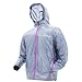 FROGG TOGGS Womens Xtreme Lite Packable Waterproof Breathable Rain Jacket, Blue/Pink, Small US