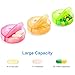 DANYING Large Pill Organizer 2 Times a Day, Weekly Pill Box, AM PM Pill Case, Rainbow Pill Container 7 Day, Twice A Day Vitamin Case